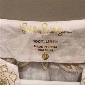 Lilly Pulitzer Tops - Lilly Pulitzer Linen Tunic Lilly Pulitzer Tops - Lilly Pulitzer Linen Tunic